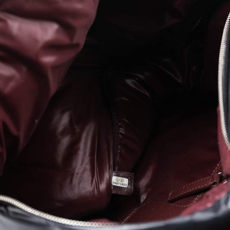 مملوكة مسبقًا Chanel Black Quilted Nylon Coco Cocoon Backpack