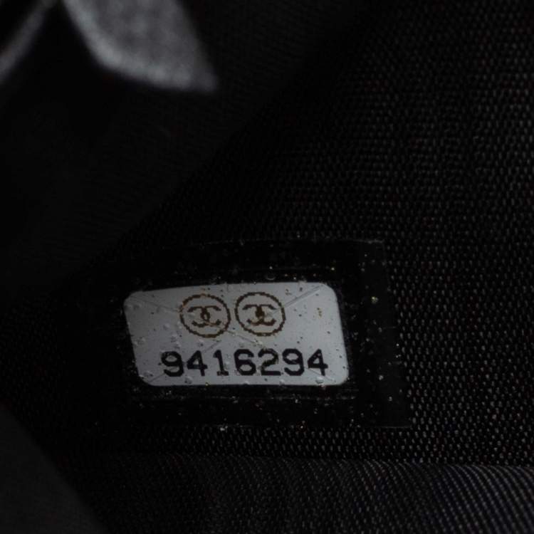 مملوكة مسبقًا Chanel Black Leather Vintage CC Long Bifold Wallet