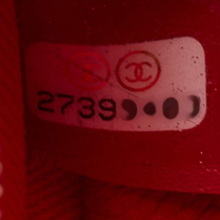 Pre Owned Chanel Red Quilted Caviar Leather Chic Affinity Belt Bag