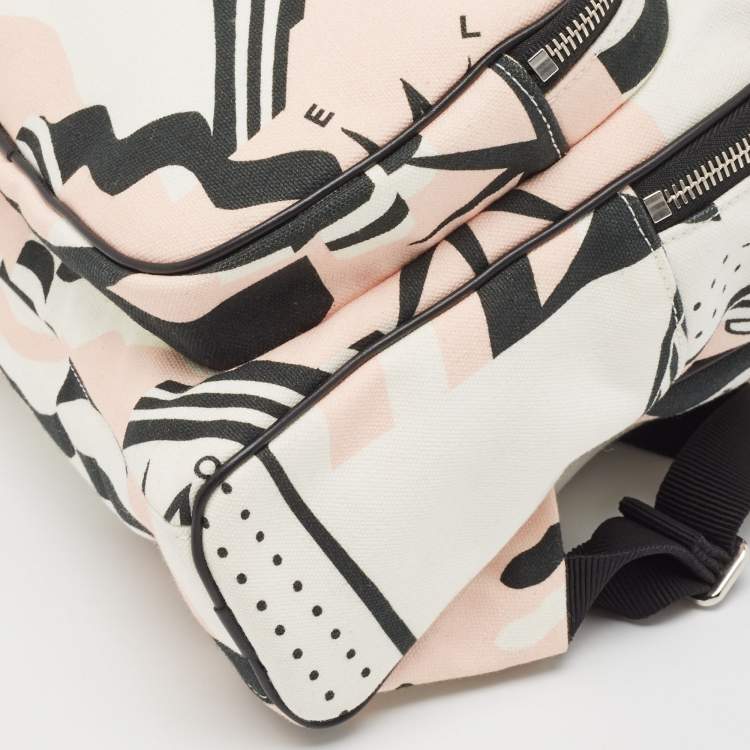 Pre Owned Chanel Multicolor  La Pausa Print Canvas Backpack
