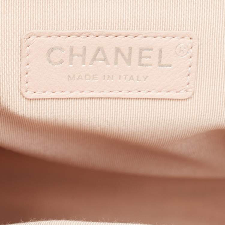 Pre Owned Chanel Multicolor  La Pausa Print Canvas Backpack