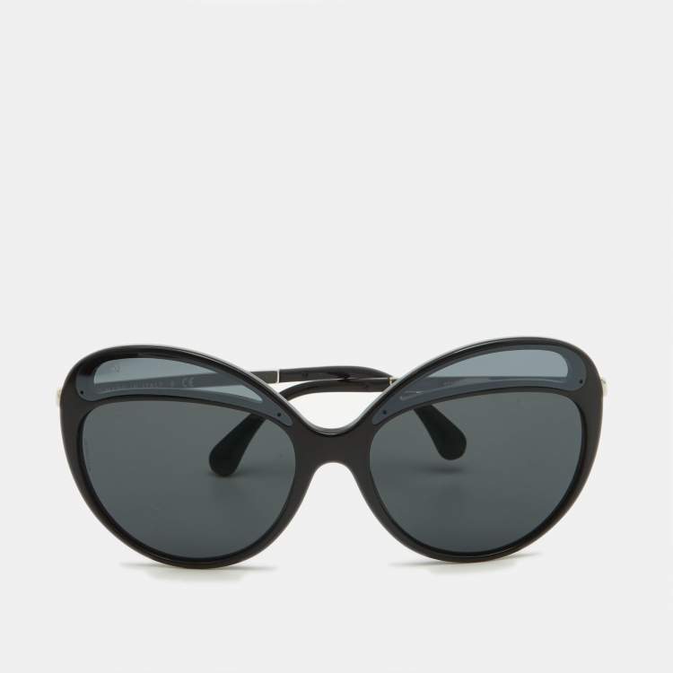 Chanel Black Gradient 5379 Butterfly Sunglasses