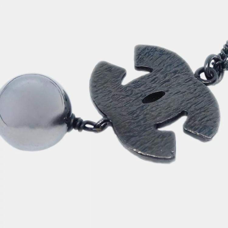 Pre Owned Chanel Silver Chain Necklace