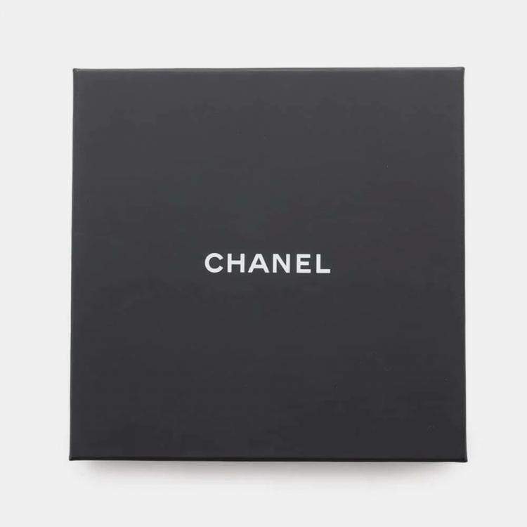 Pre Owned Chanel Multicolour Silk CC Logo Headband