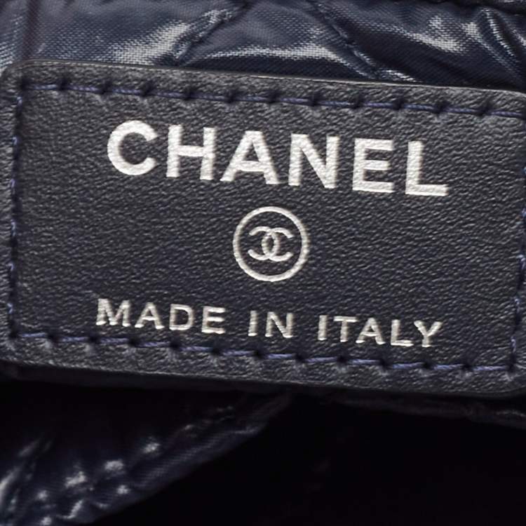 Pre Owned Chanel Multicolor Car Printed Fabric Cosmetic Pouch