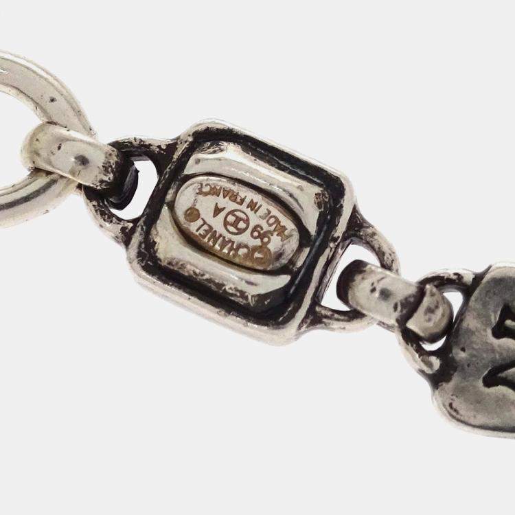 Pre Owned Chanel Silver Chain Bracelet