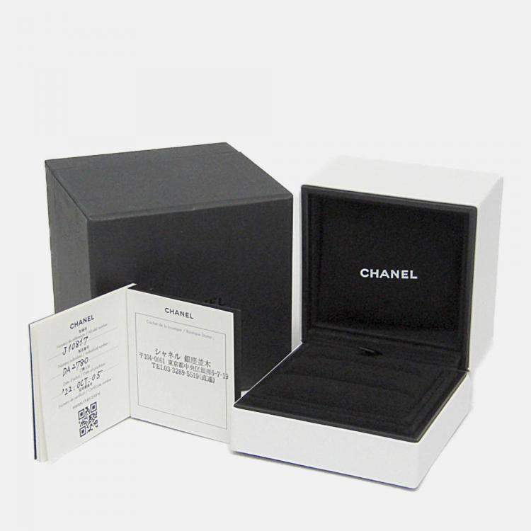 Pre Owned Chanel Coco Crush Ring Medium Size Pink Gold 18K Ring
