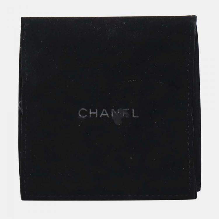 Pre Owned Chanel CC Cross Square Brooch
