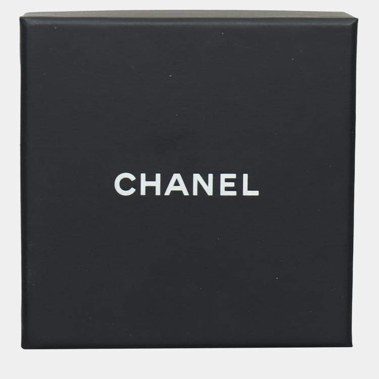 Pre Owned Chanel Gripoix CC Brooch