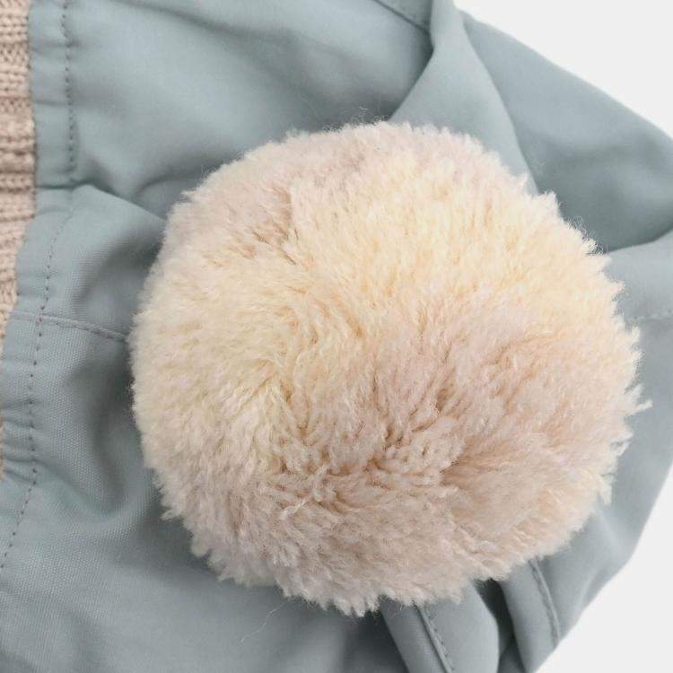 Pre Owned Chanel Light Blue Knit Cap Hat Sport Line Size M