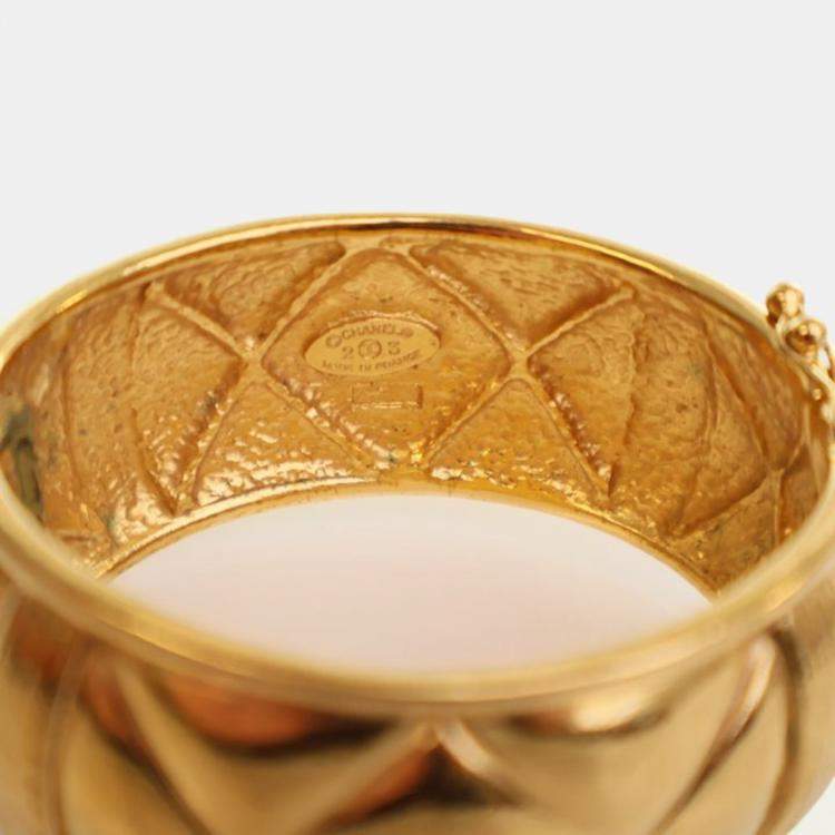 Pre Owned Chanel Vintage CC Bangle