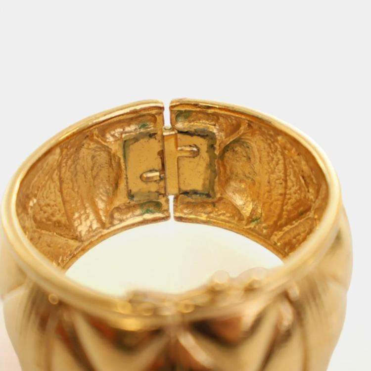 Pre Owned Chanel Vintage CC Bangle