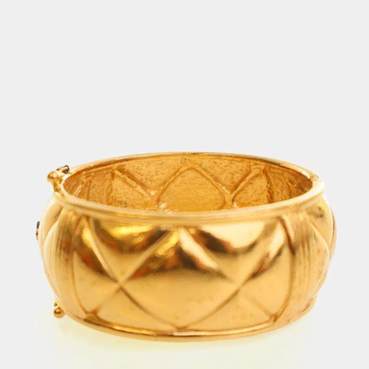 Pre Owned Chanel Vintage CC Bangle