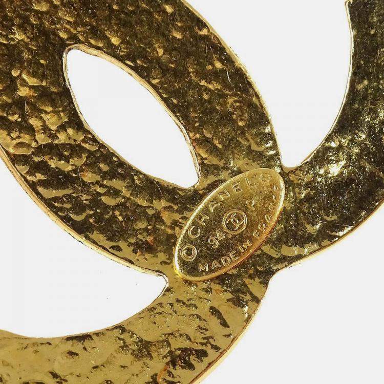 Pre Owned Chanel Gold Chain Pendant Necklace