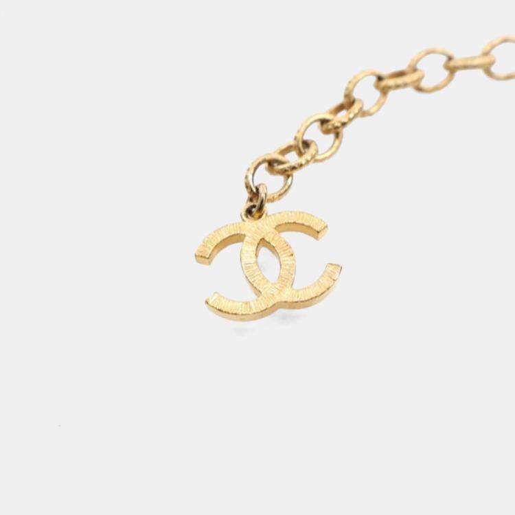 Pre Owned Chanel 90s Icon CC Double Chain Belt