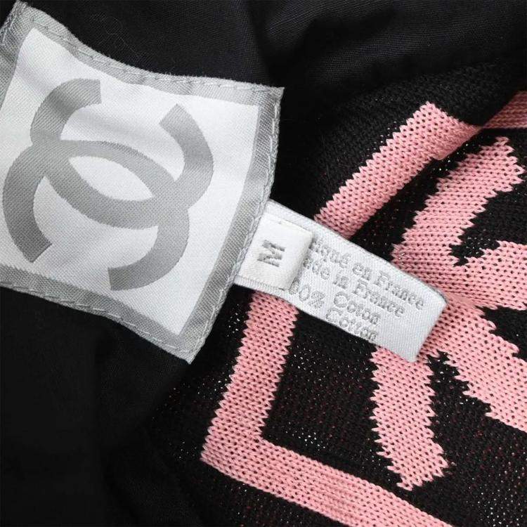Pre Owned Chanel Sport Line Hat Pink #M Small