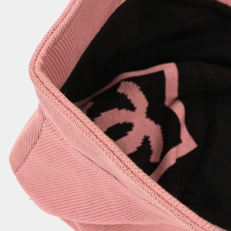 Pre Owned Chanel Sport Line Hat Pink #M Small