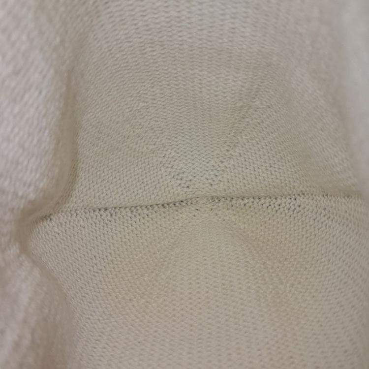 Pre Owned Chanel Beige Black Wool beanie