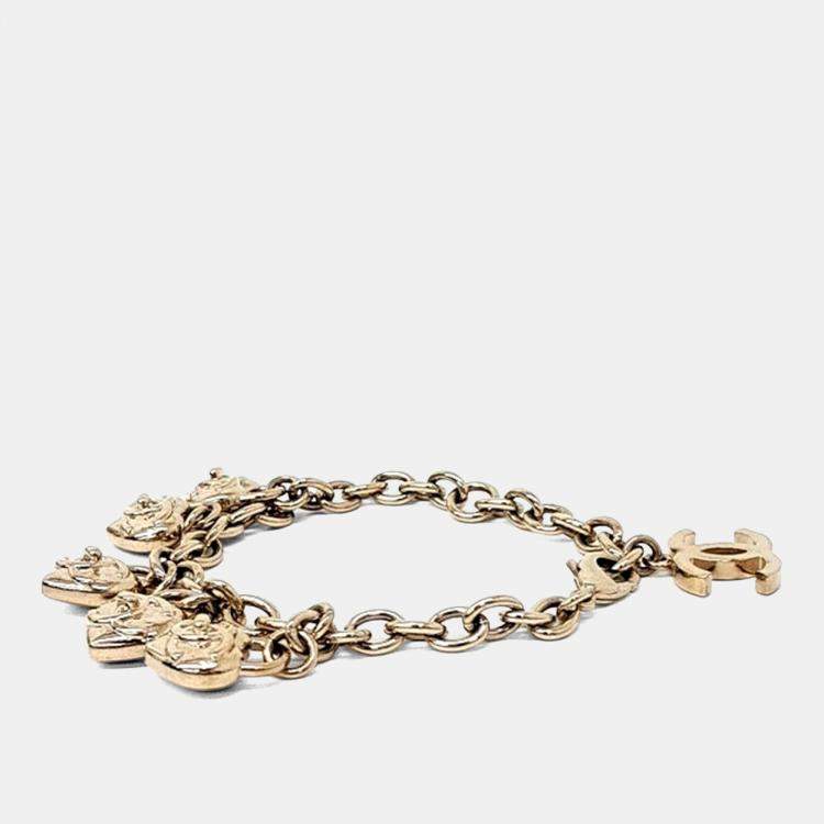 Pre Owned Chanel heart-embellished bracelet