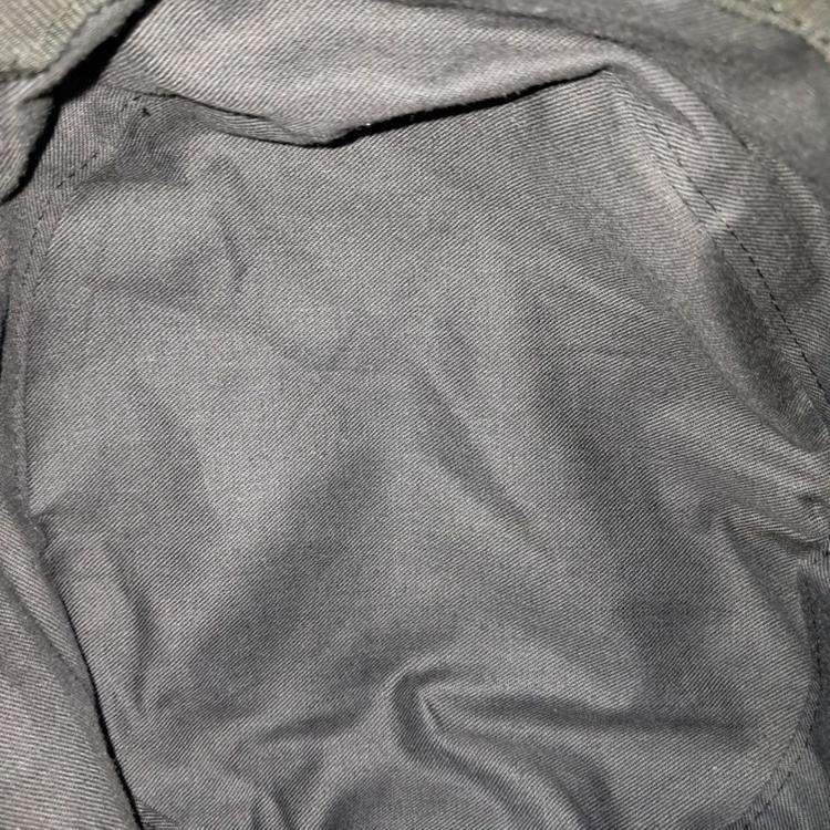 Pre Owned Chanel Black terry bucket hat