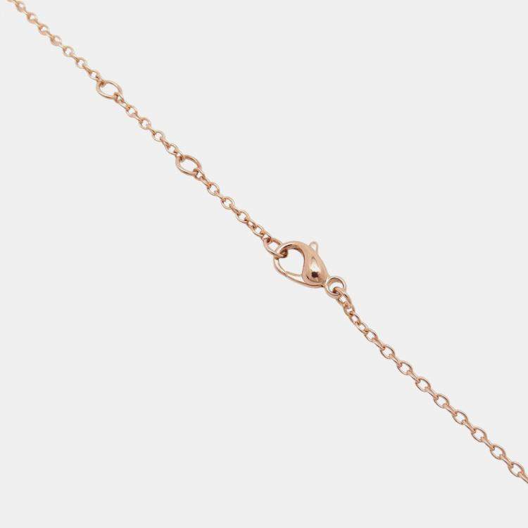 Pre Owned Chanel Coco Crush Necklace 18K Pink Gold