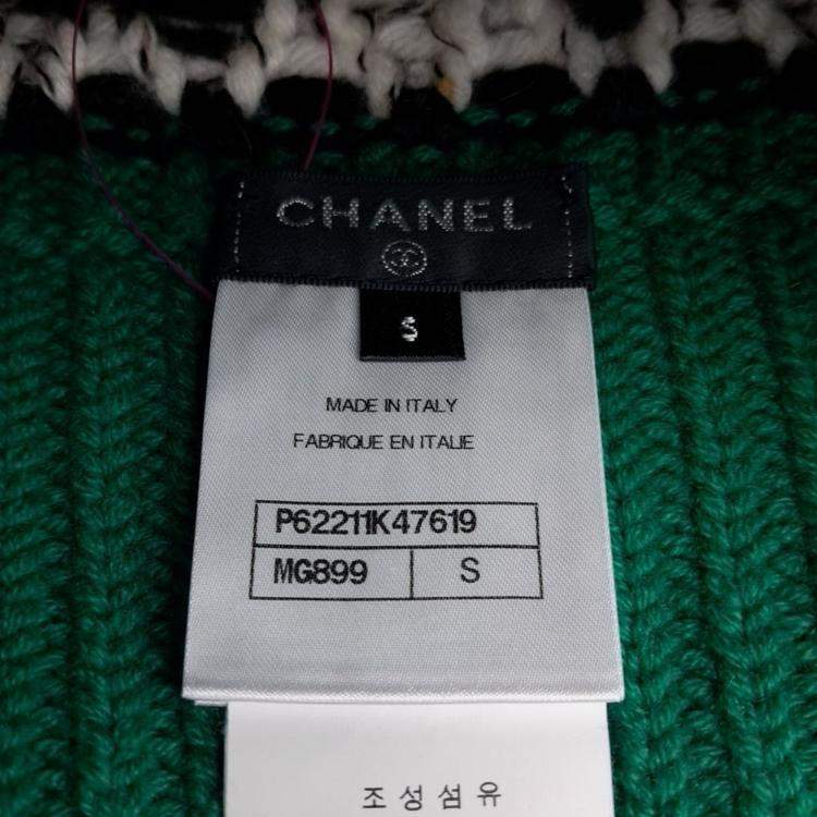 Pre Owned Chanel Multicolor Beanie Cap