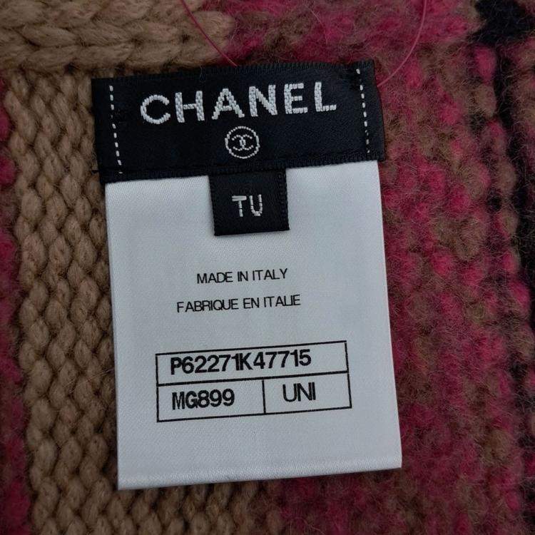 Pre Owned Chanel Multicolor Muffler