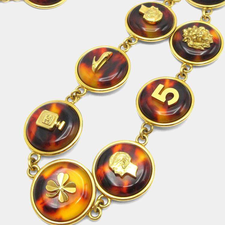 Pre Owned Chanel Icon Pendant Necklace