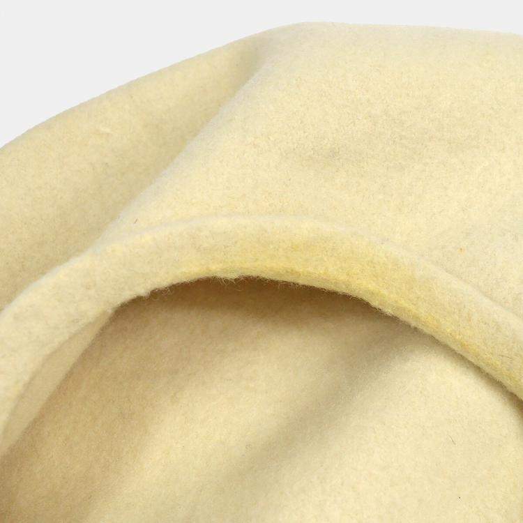 Pre Owned Chanel Beret Hat Off-white