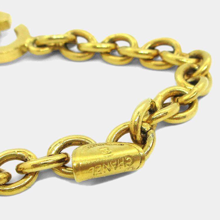 Pre Owned Chanel Gold Chain Necklace