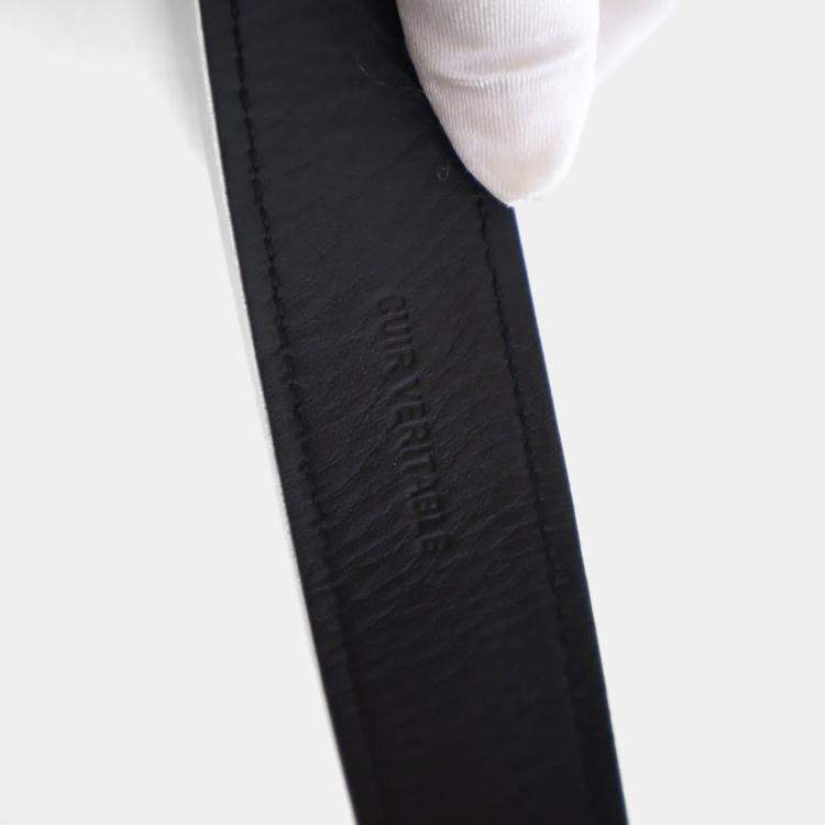 مملوكة مسبقًا حزام شانيل جينز سي سي مقاس 80/32