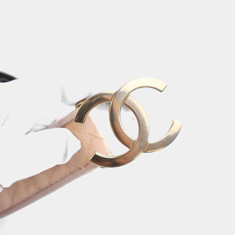 مملوكة مسبقًا حزام شانيل جينز سي سي مقاس 80/32