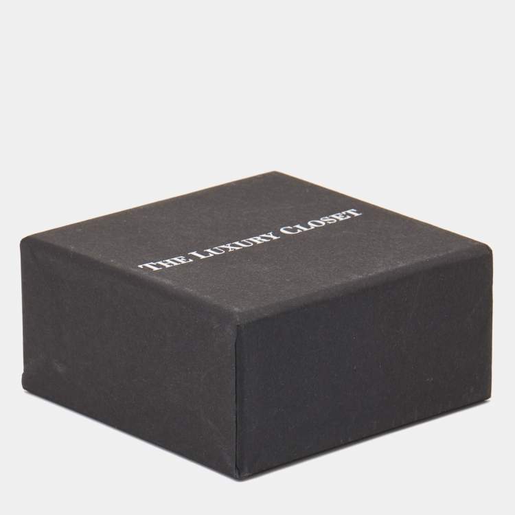 Pre Owned Chanel  CC Crystals Gold Tone Necklace