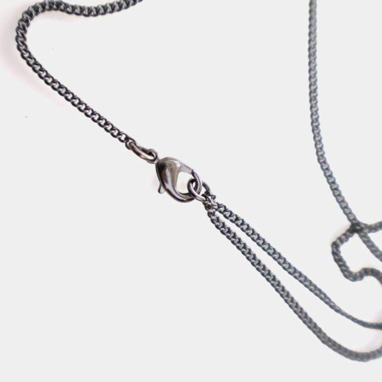 Pre Owned Chanel Crystal CC Necklace