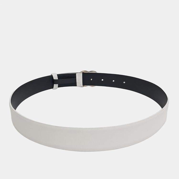 Pre Owned Chanel logo belt