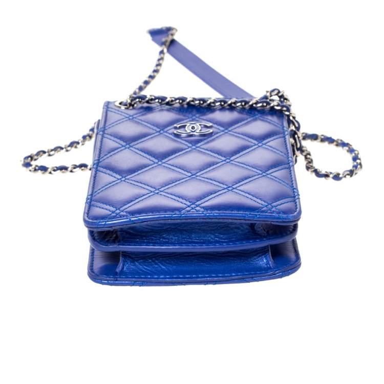 blue chanel crossbody