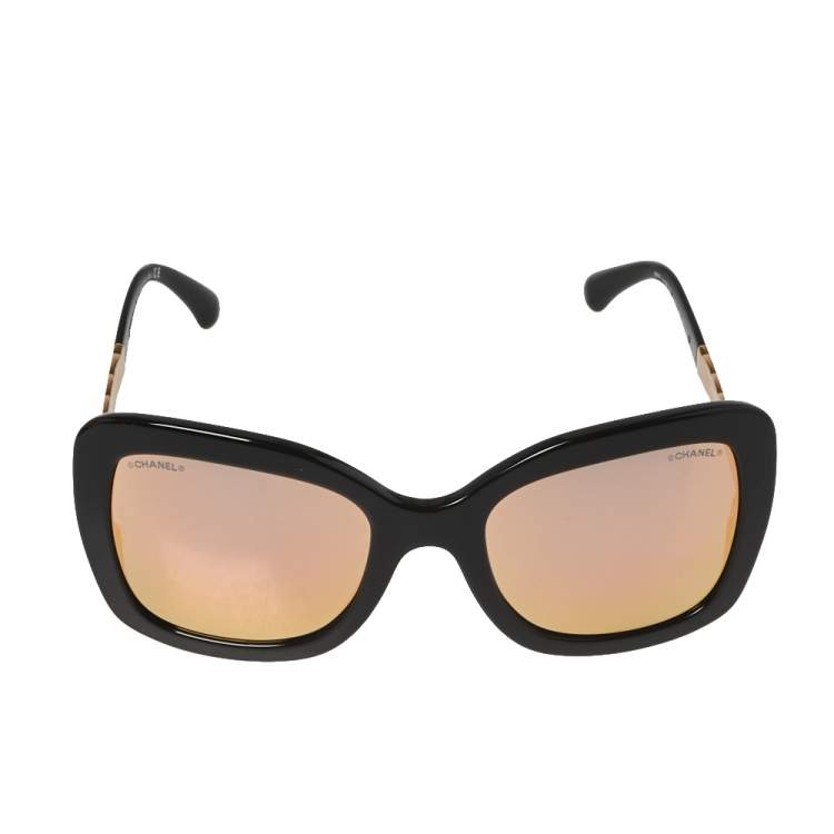 women's black chanel sunglasses