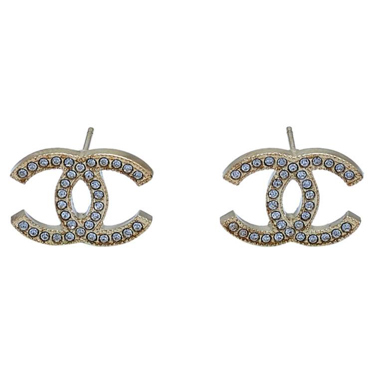 Diamond deals earrings chanel