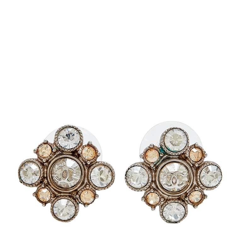 Chanel Womens Earrings, Silver, Please Contact US