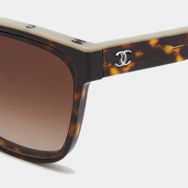Chanel Brown Havana 5418 Shield Sunglasses Chanel | TLC