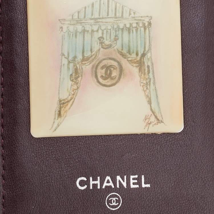 Pre Owned Chanel Black Quilted Leather CC iPhone4/5 Case 