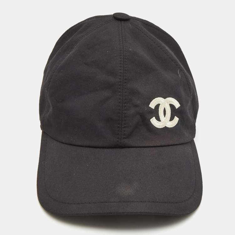 Chanel Black CC Cotton Cap Chanel | TLC