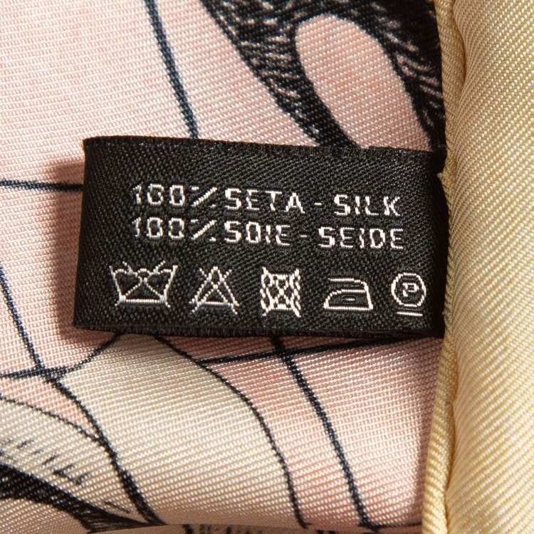 Pre Owned Chanel Multicolor Habana Cuba Print Silk Square Scarf