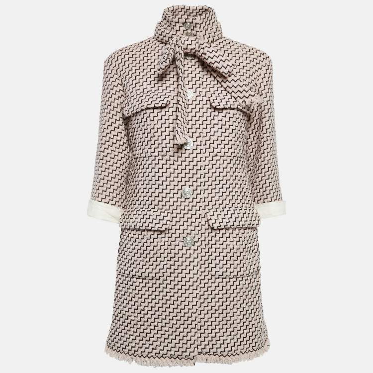 Chanel pink coat best sale