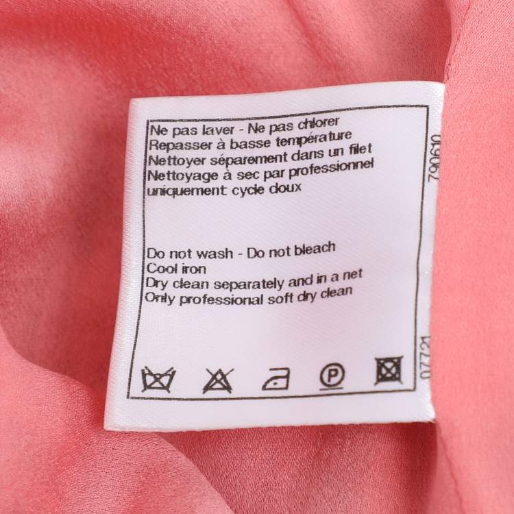 Pre Owned Chanel Multicolor Silk and Tweed Midi Dress M