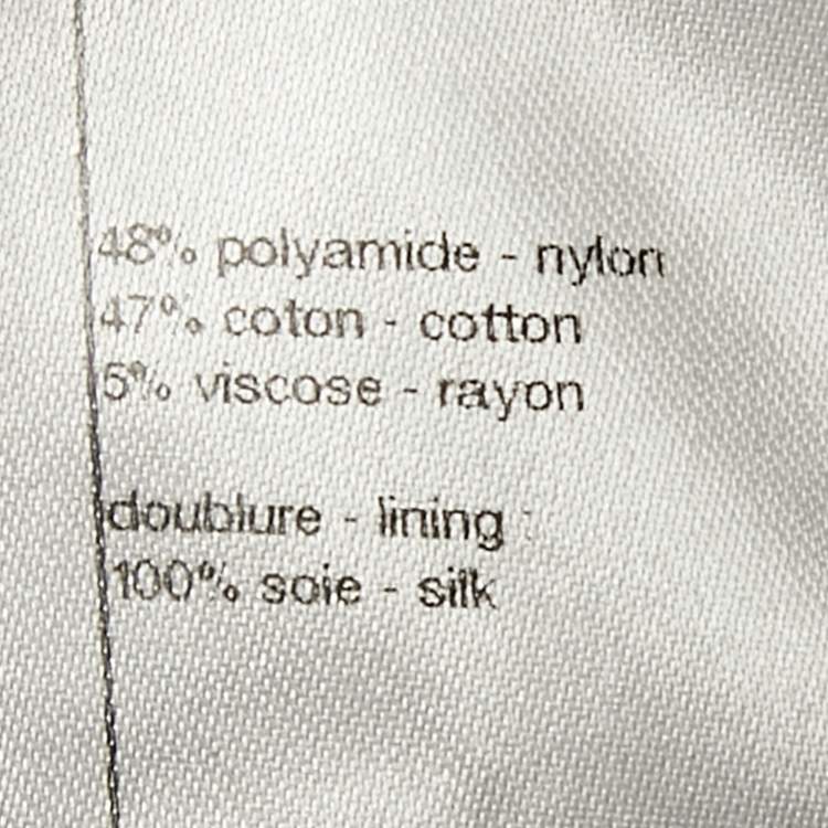 Pre Owned Chanel Multicolor Tweed Button Front Paris-Greece Fantasy Jacket M