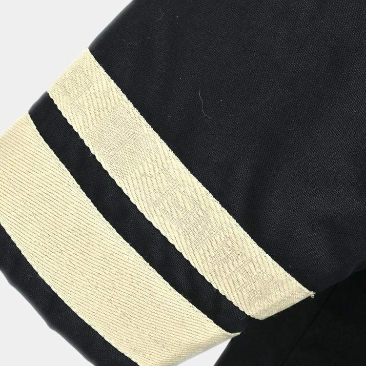 مملوكة مسبقًا Chanel Black Sport Line Zip Up Coat Woman Size 42