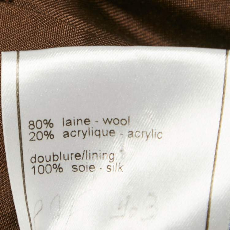 مملوكة مسبقًا Chanel Multicolor Tweed Buttoned Jacket L