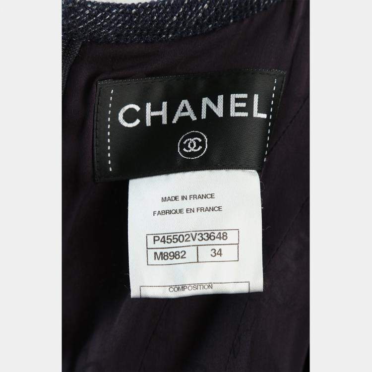Pre Owned Chanel Tweed Dress