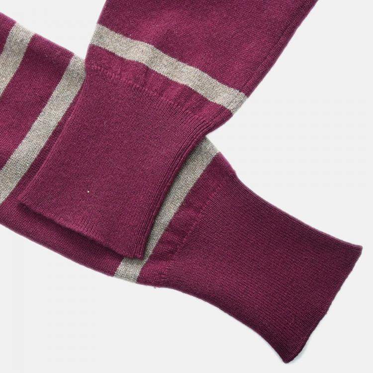 Pre Owned Chanel Dress Bordeaux P41974K03184 #38